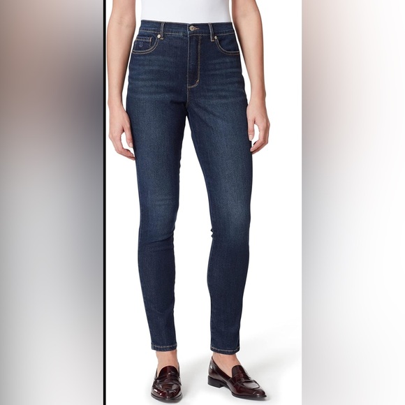 Gloria Vanderbilt high rise skinny jeans - Picture 1 of 5